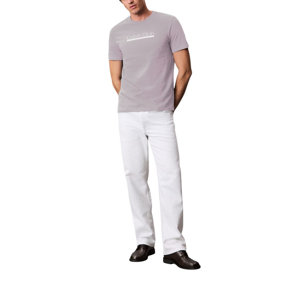 Gray Cotton T-Shirt