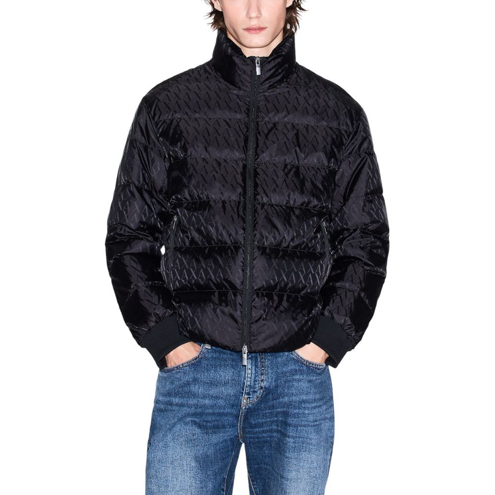 Black Polyamide Coat