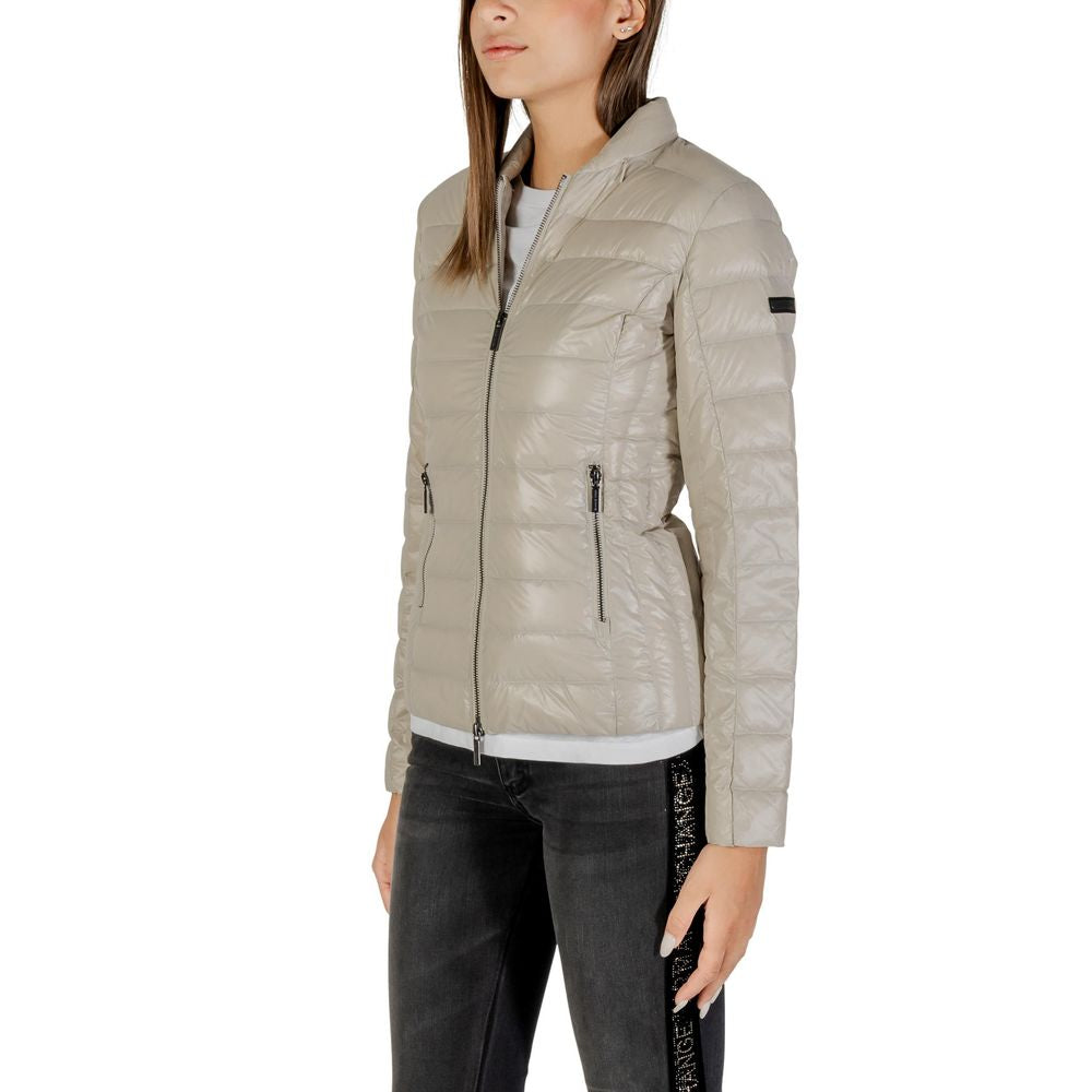 Beige Polyamide Coat
