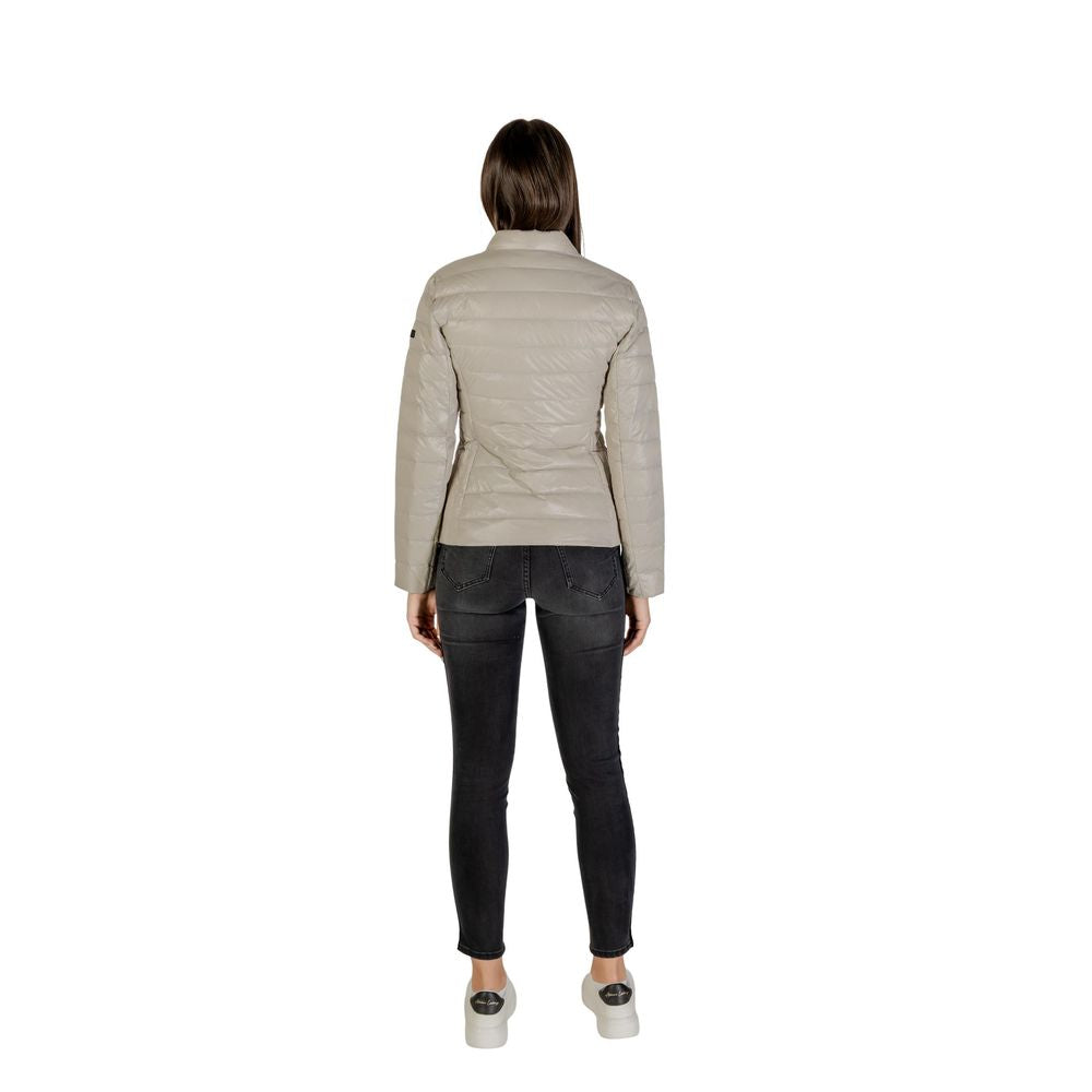 Beige Polyamide Coat