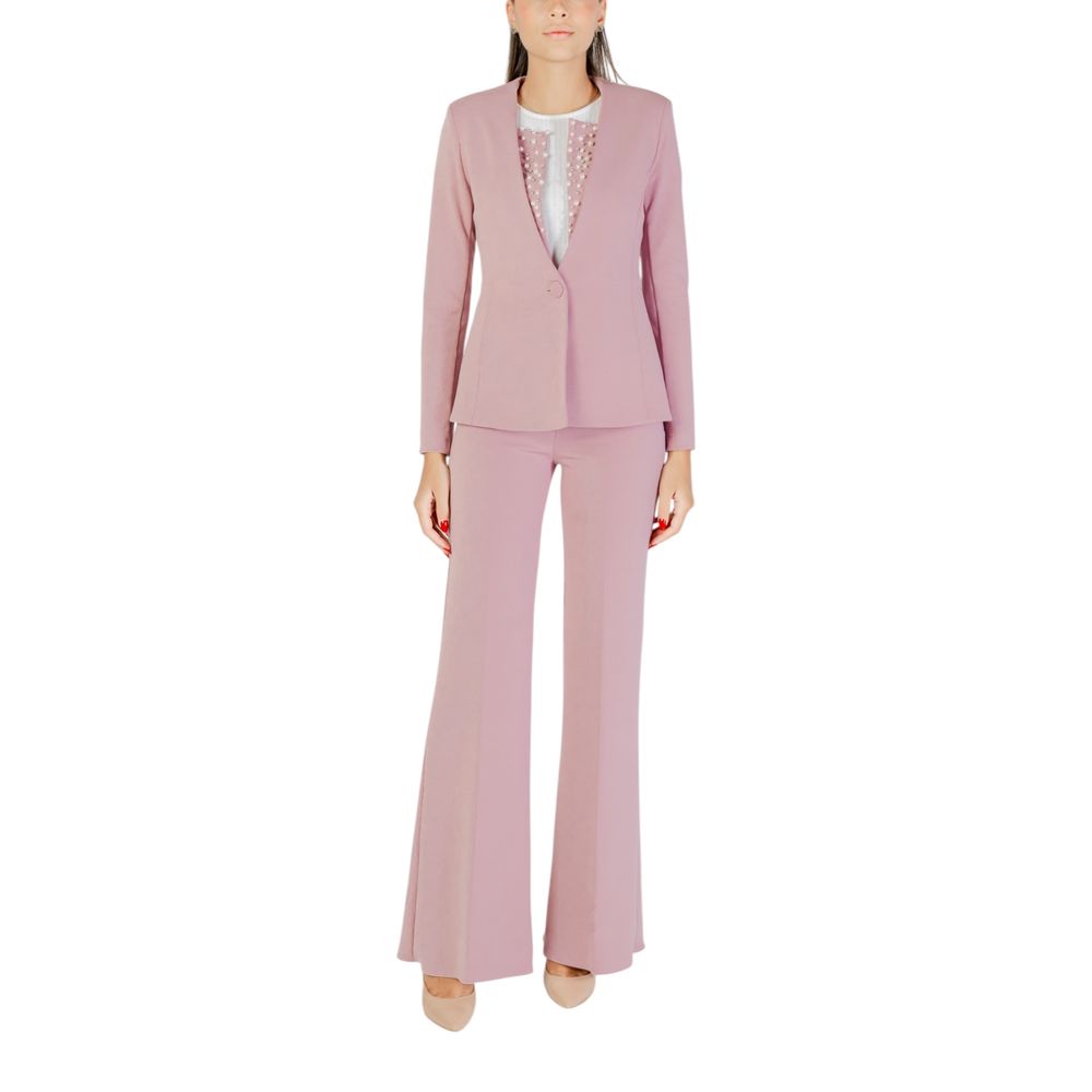 Multicolor Polyester Casual Pants