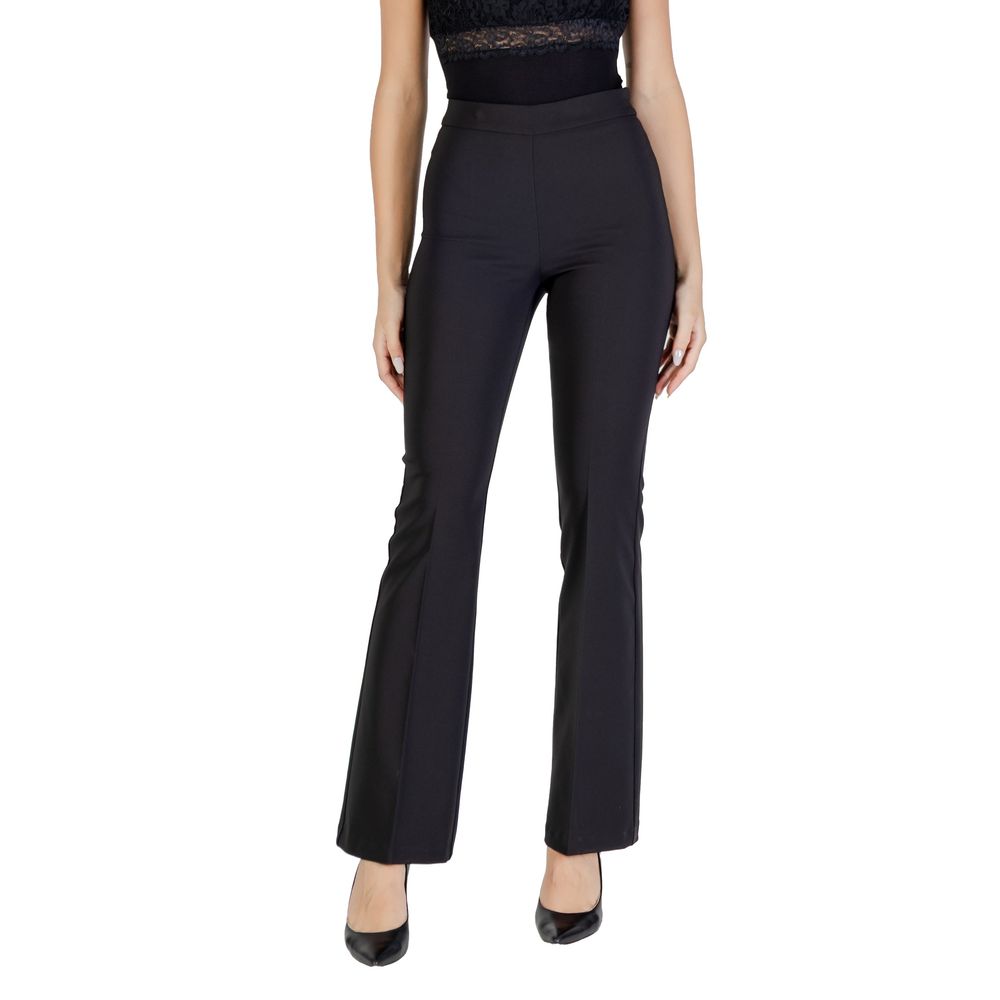 Black Polyester Dress Pants