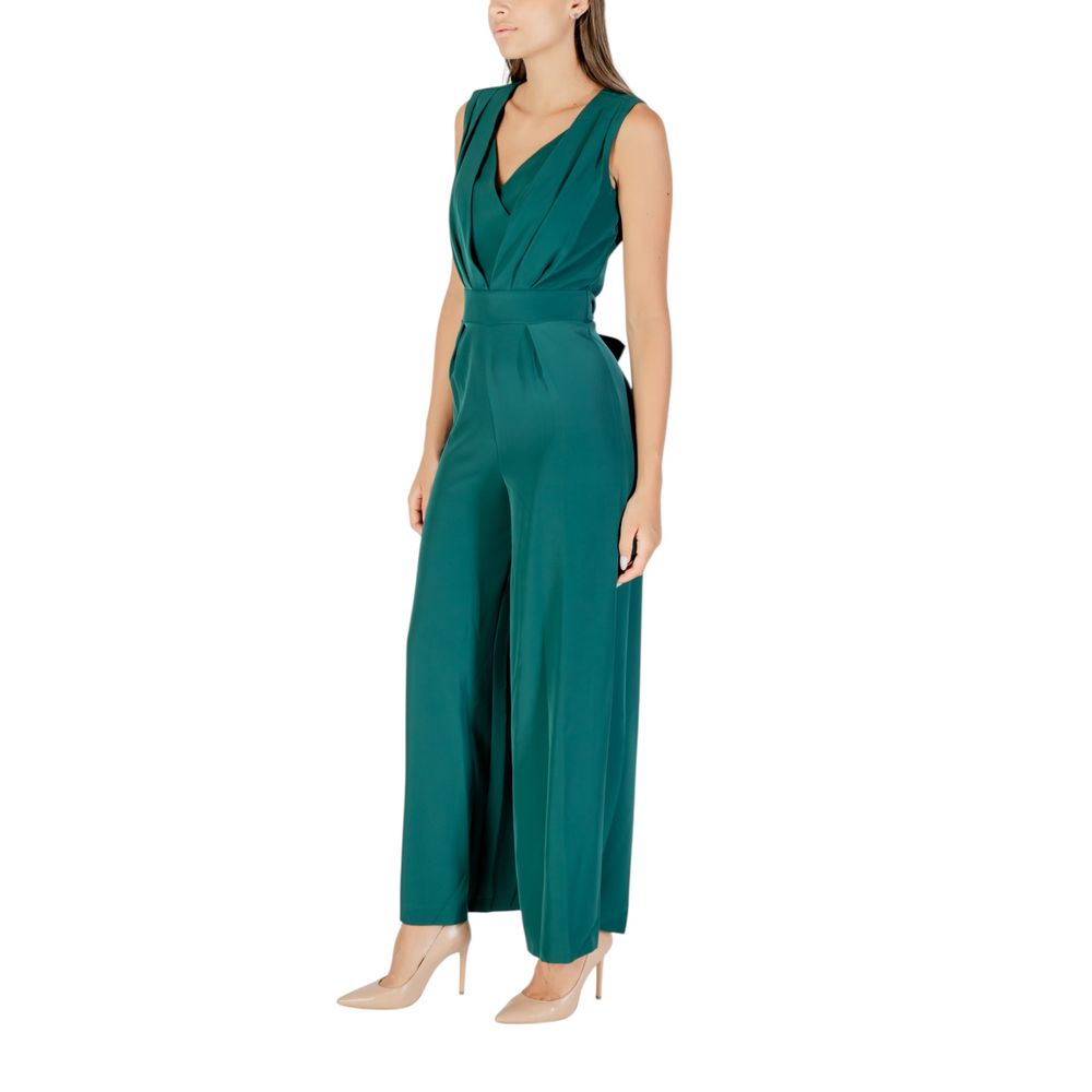 Bicolor Polyester Jumpsuit