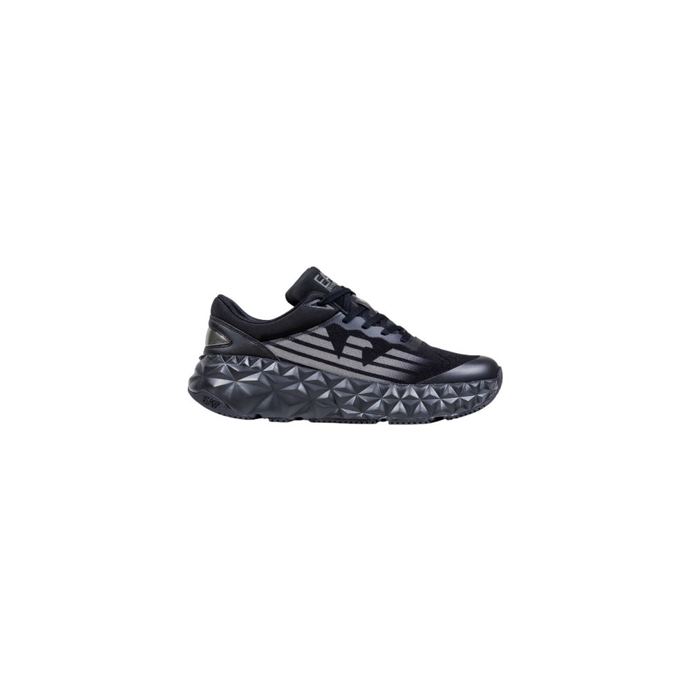 Bicolor Polyester Athletic Sneakers
