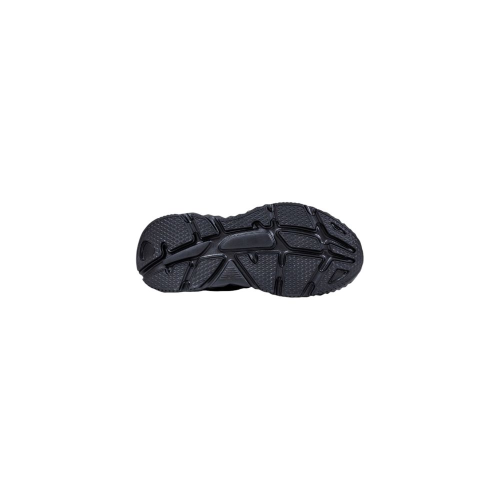Bicolor Polyester Athletic Sneakers