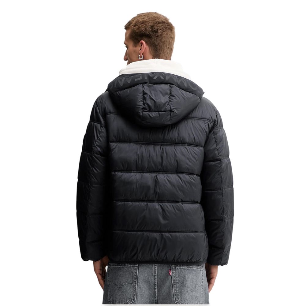 Black Polyamide Coat