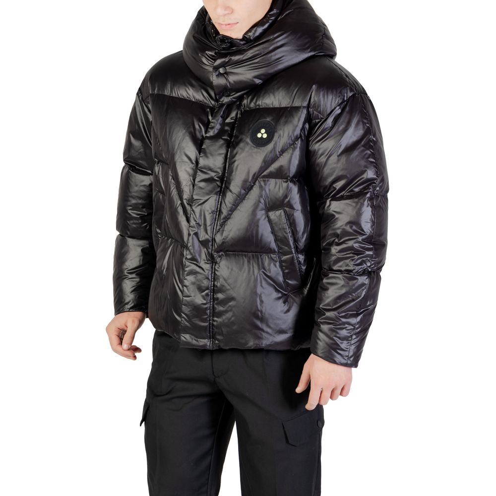 Black Polyamide Jackets And Coat