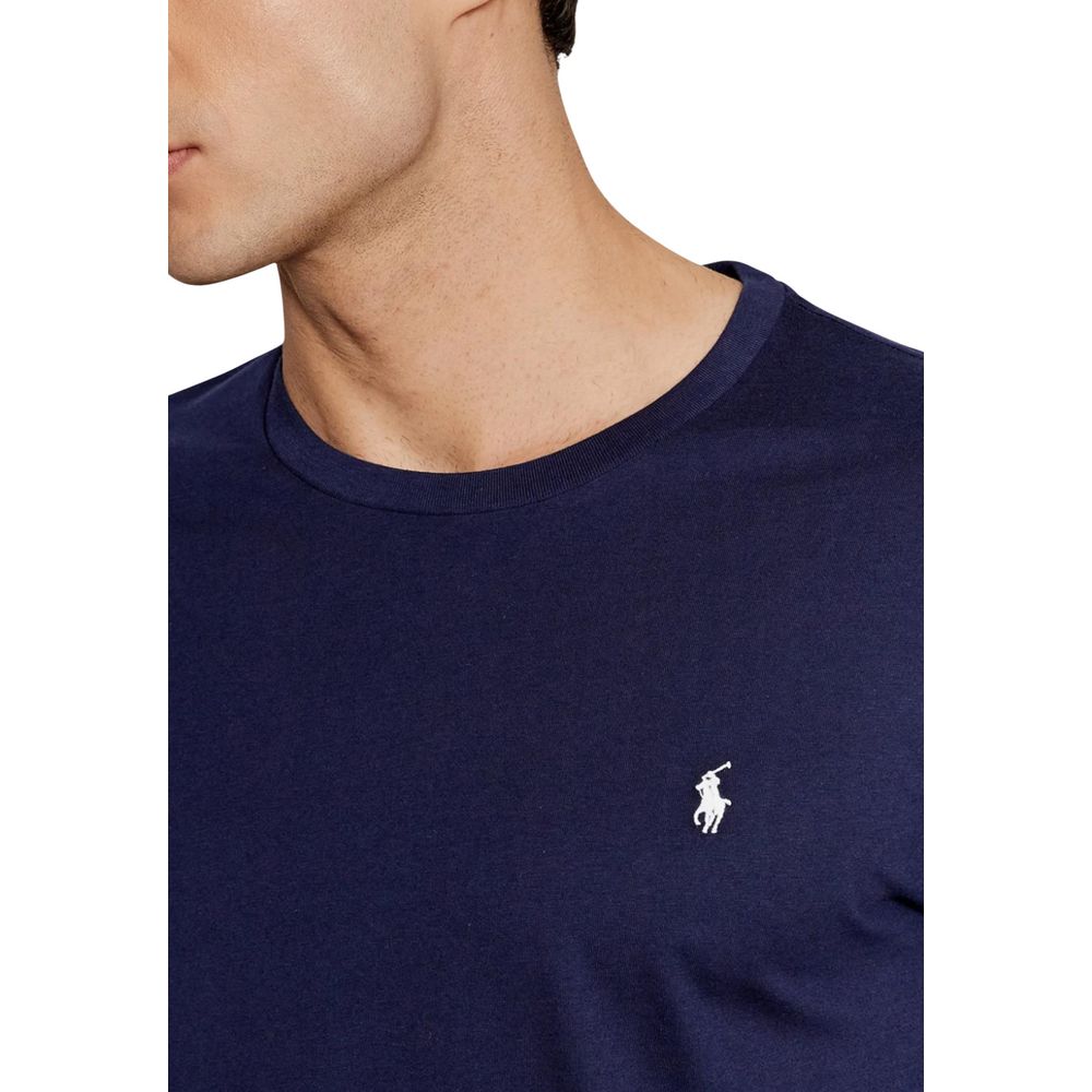 Blue Cotton T-Shirt