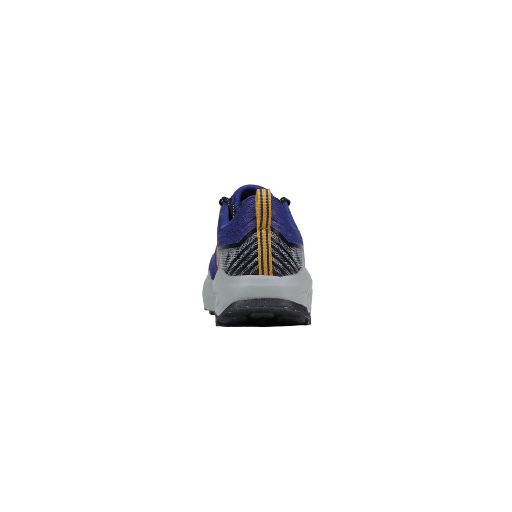 Blue Textile Athletic Sneakers
