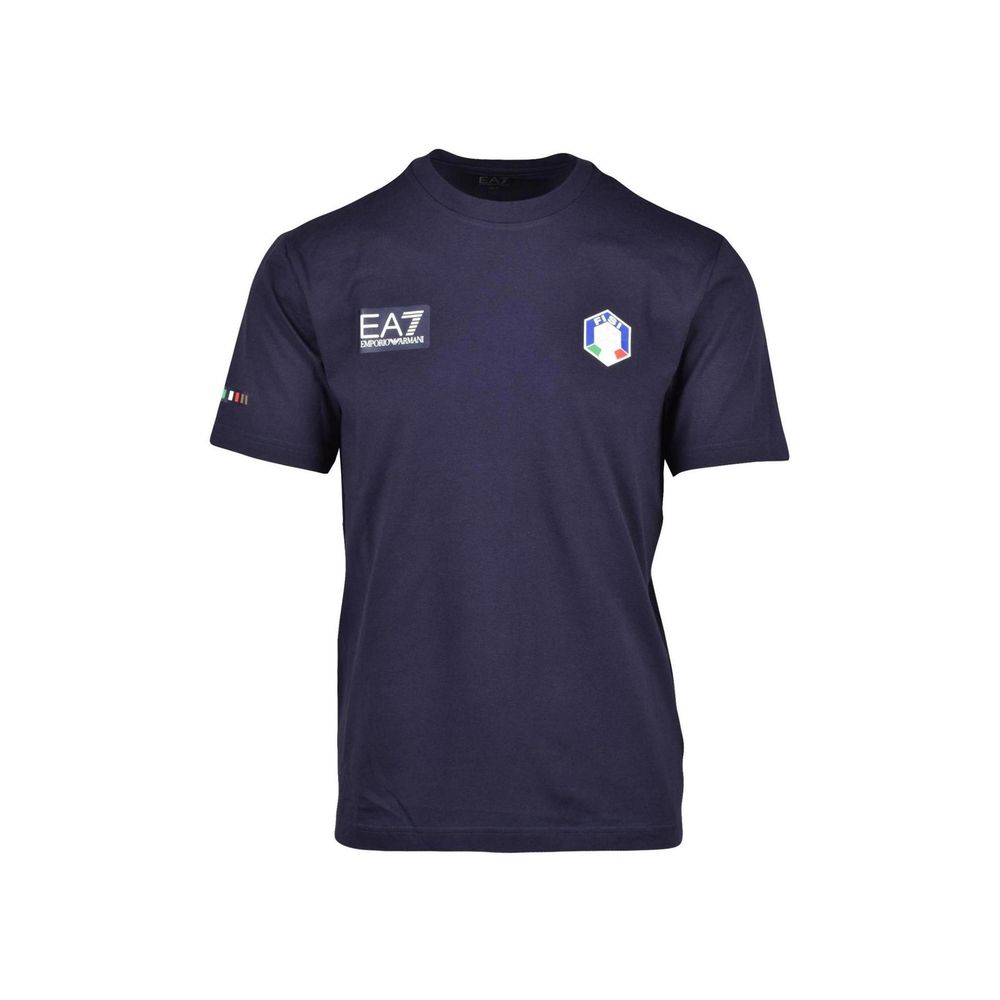 Blue Cotton T-Shirt