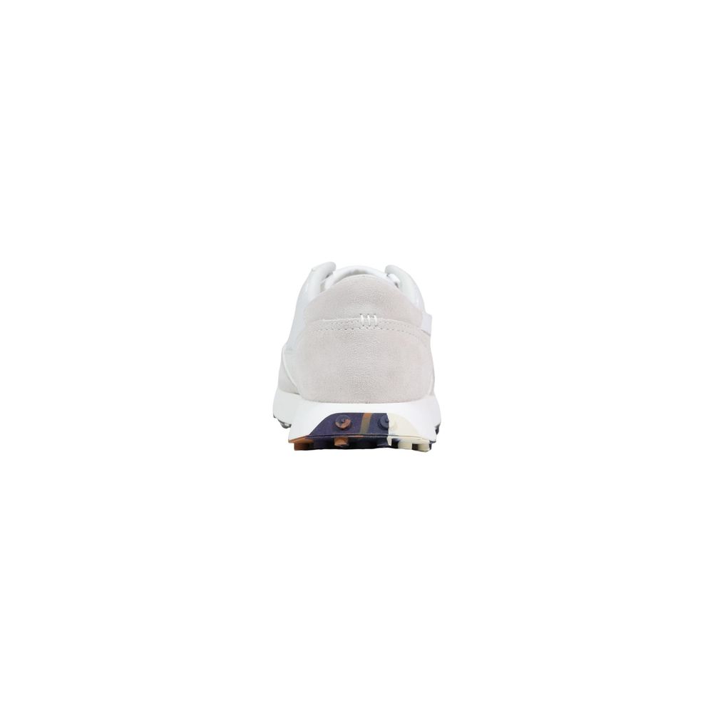 White Leather Athletic Sneakers