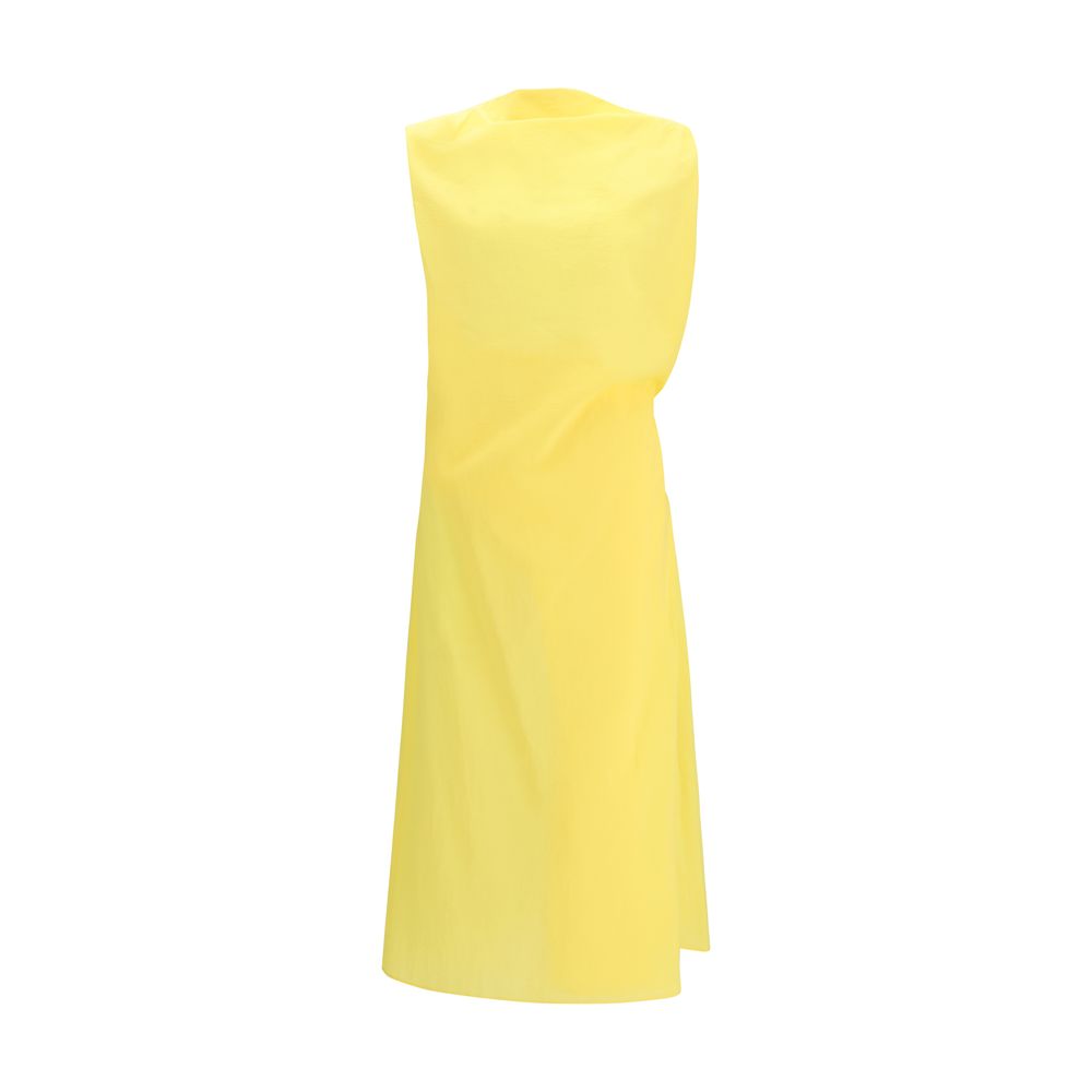 Bicolor Cotton Casual Dress