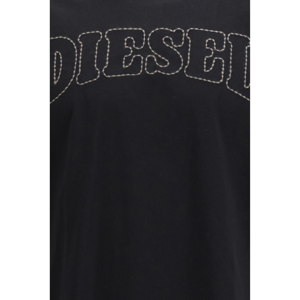 Black Cotton T-Shirt