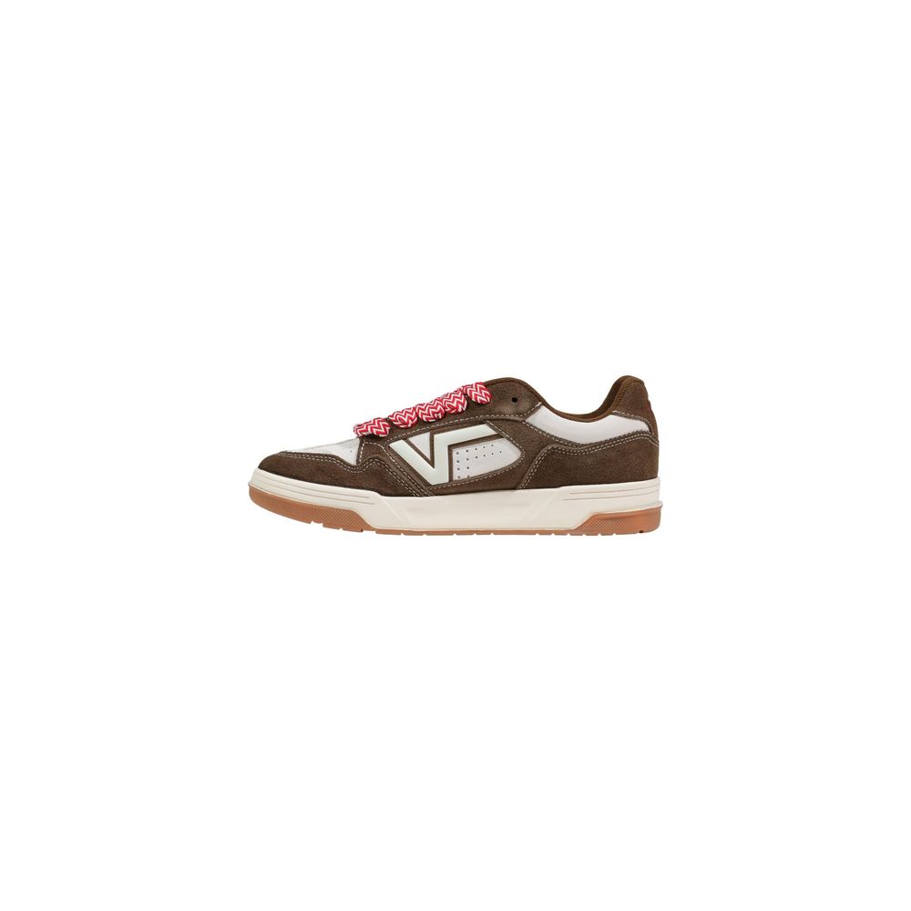 Brown Leather Low Top Sneakers