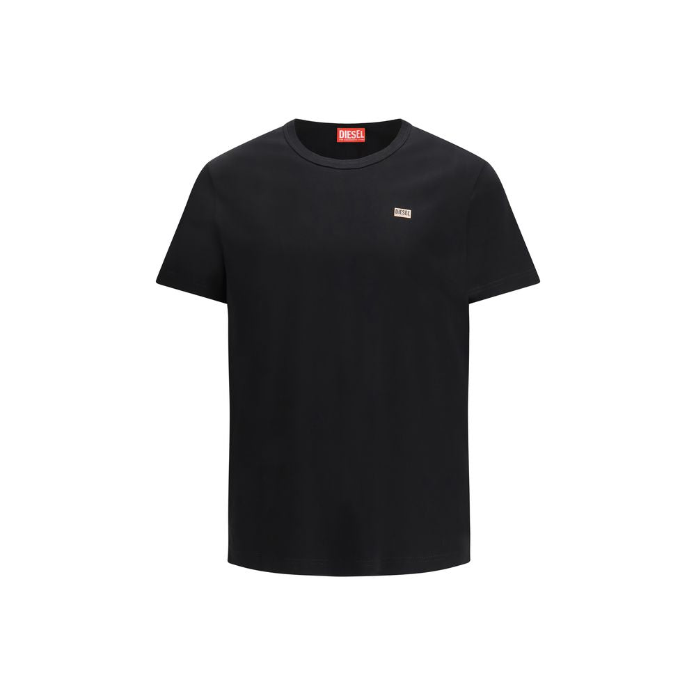 Black Cotton T-Shirt