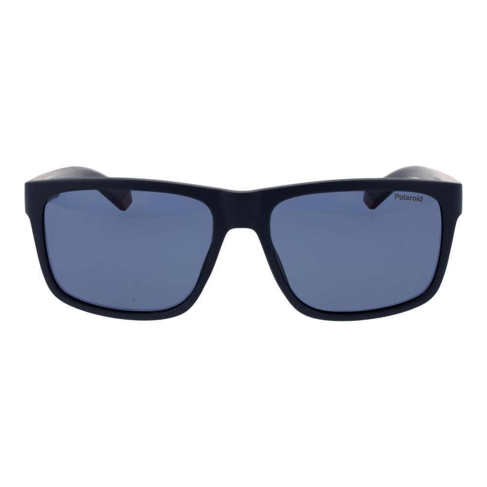 Blue Polycarbonate Sunglasses