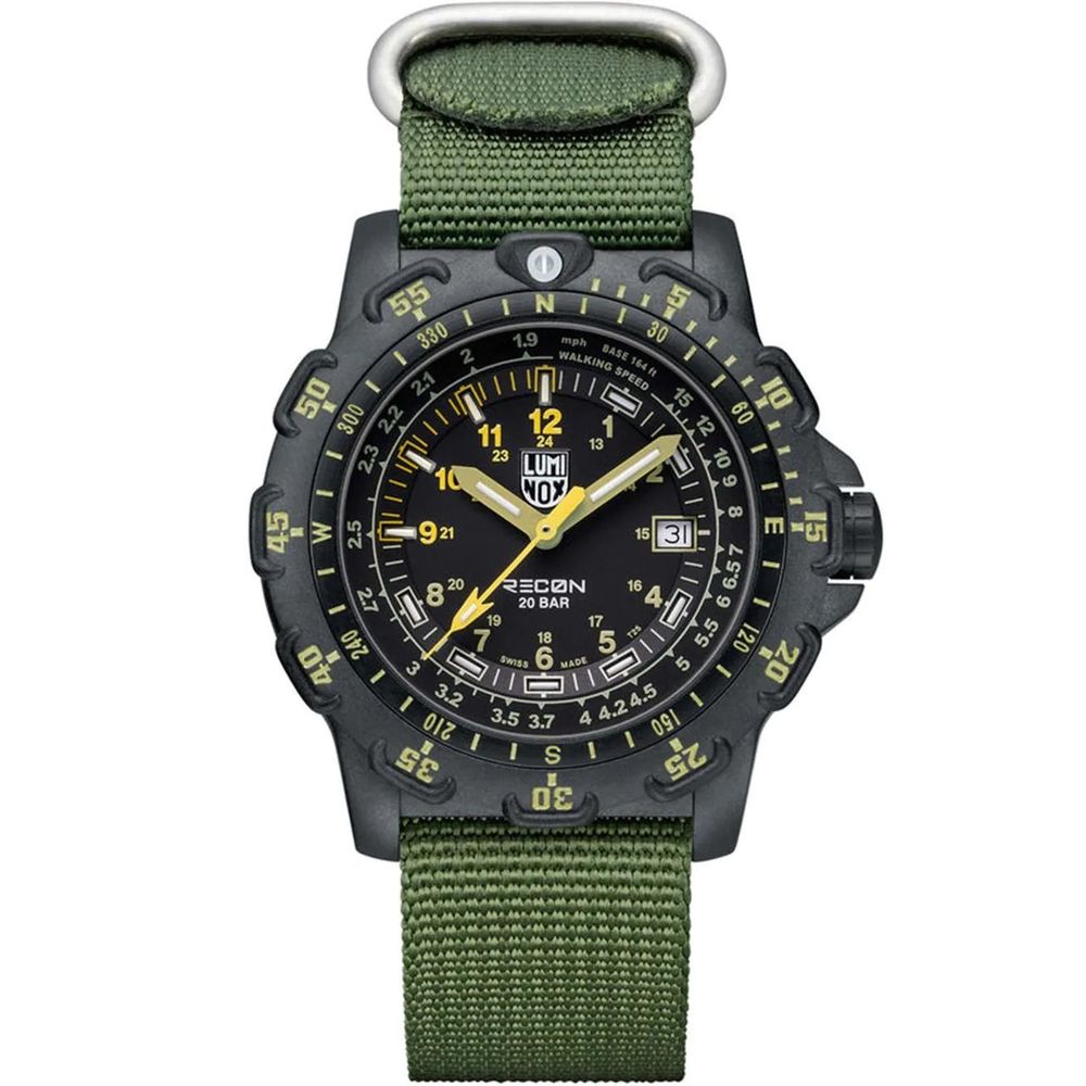 Bicolor Nylon Sport Watch