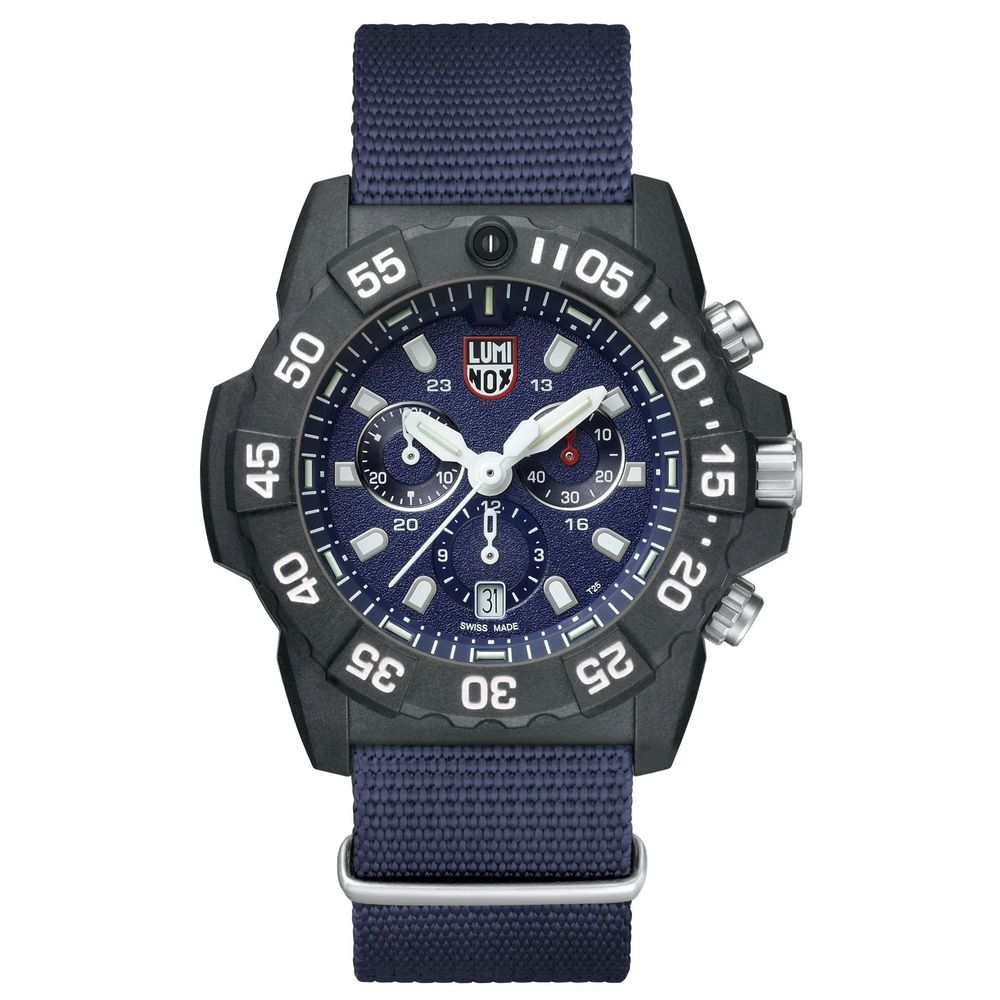 Black Rubber Sport Watch