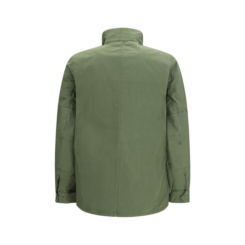 Bicolor Cotton Coat