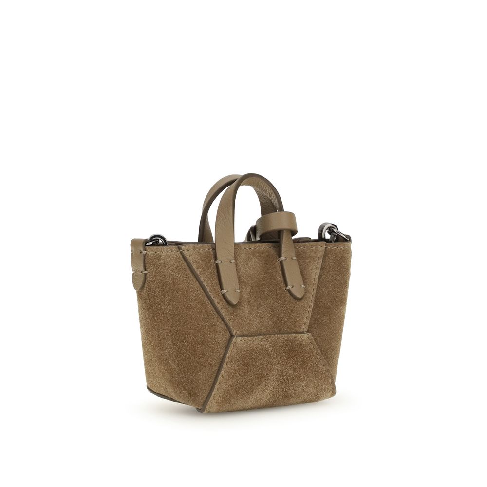 Brown Calf Leather Bos Taurus Shoulder Bag