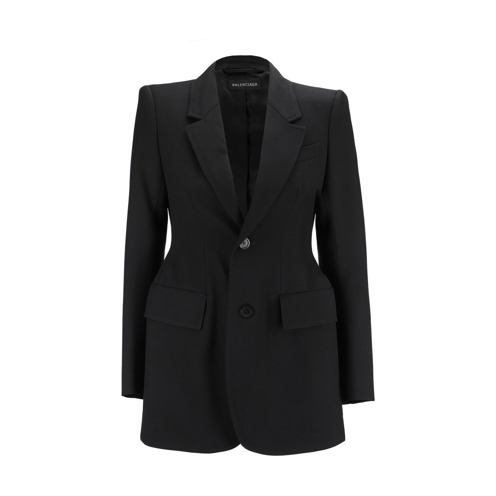 Black Wool Blazer