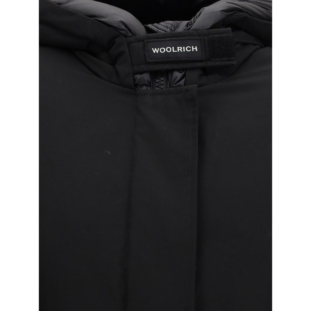 Black Cotton Parka