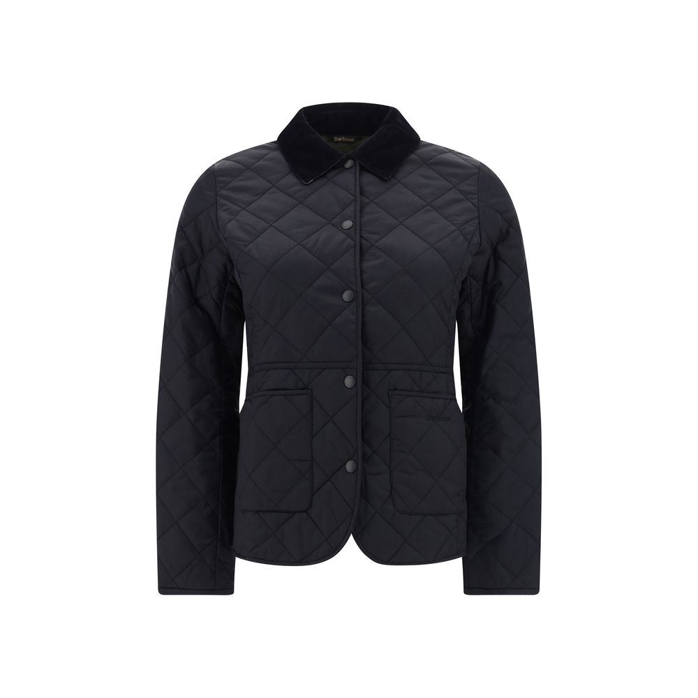 Black Polyester Coat