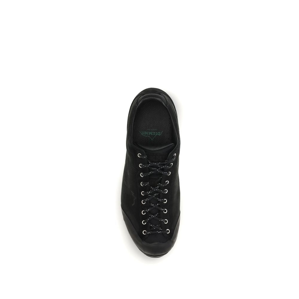 Black Calf Leather Bos Taurus Athletic Sneakers