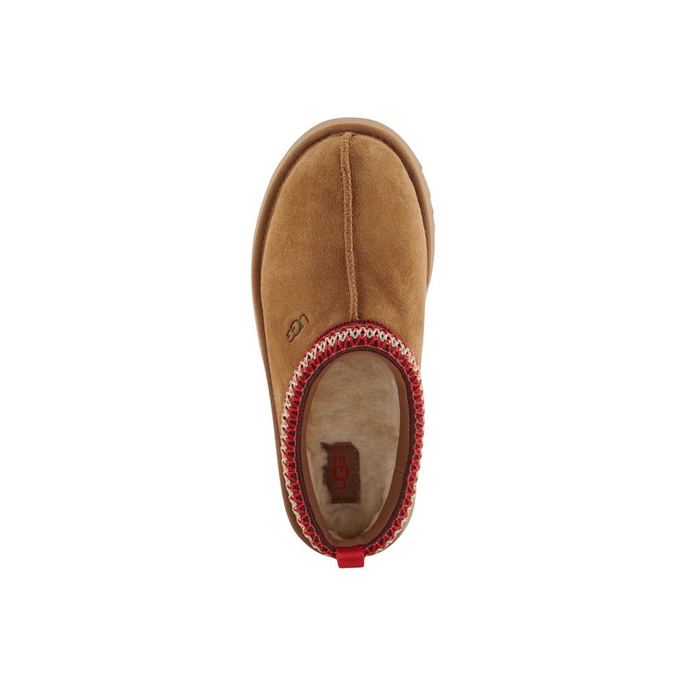 Beige Suede Leather Platform Pumps