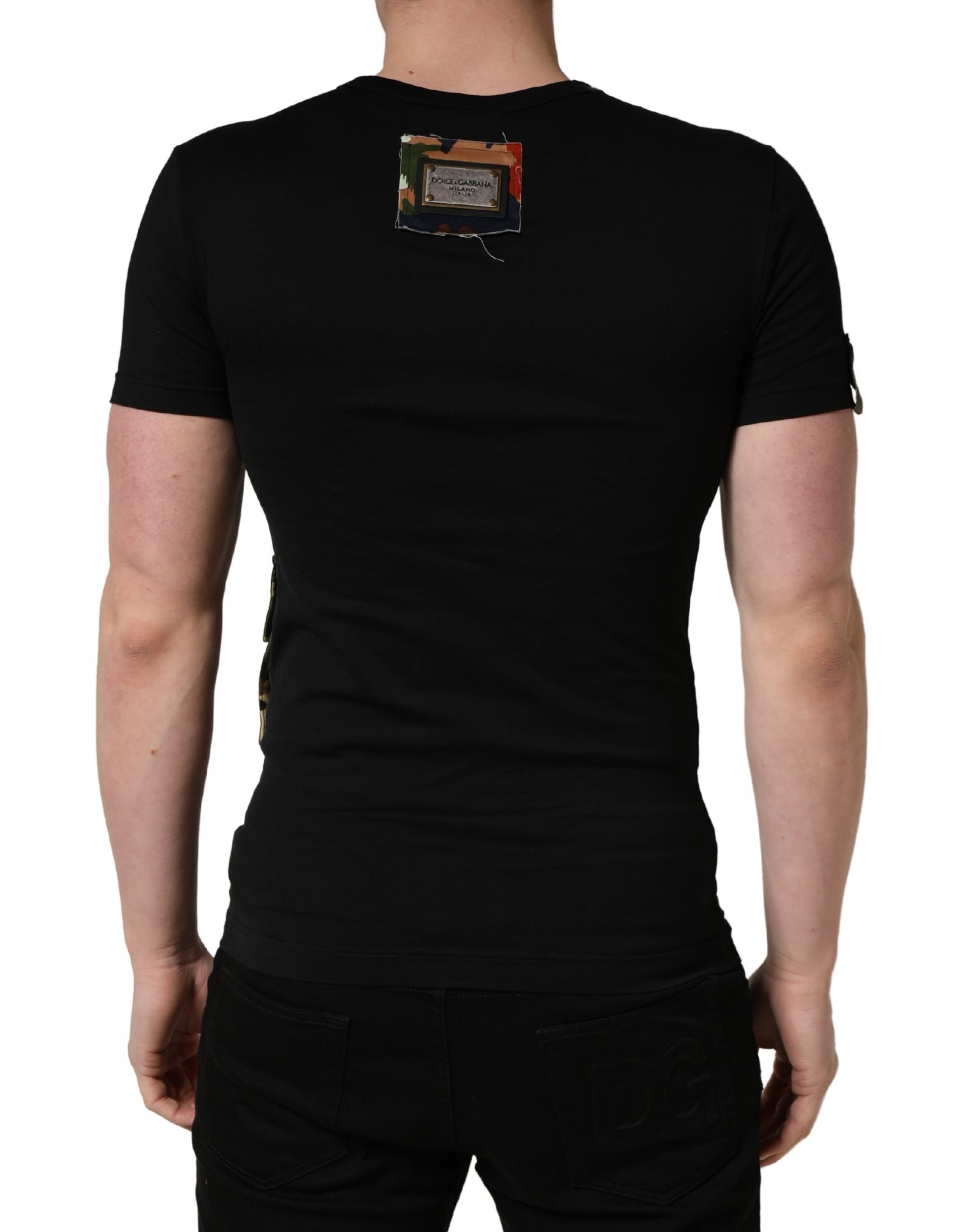 Black Italians Do It Better Camo Pocket Men T-shirt