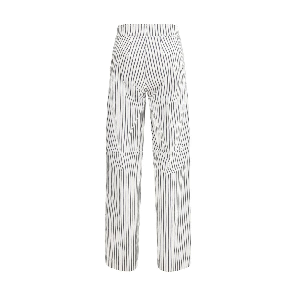 Multicolor Viscose Casual Pants