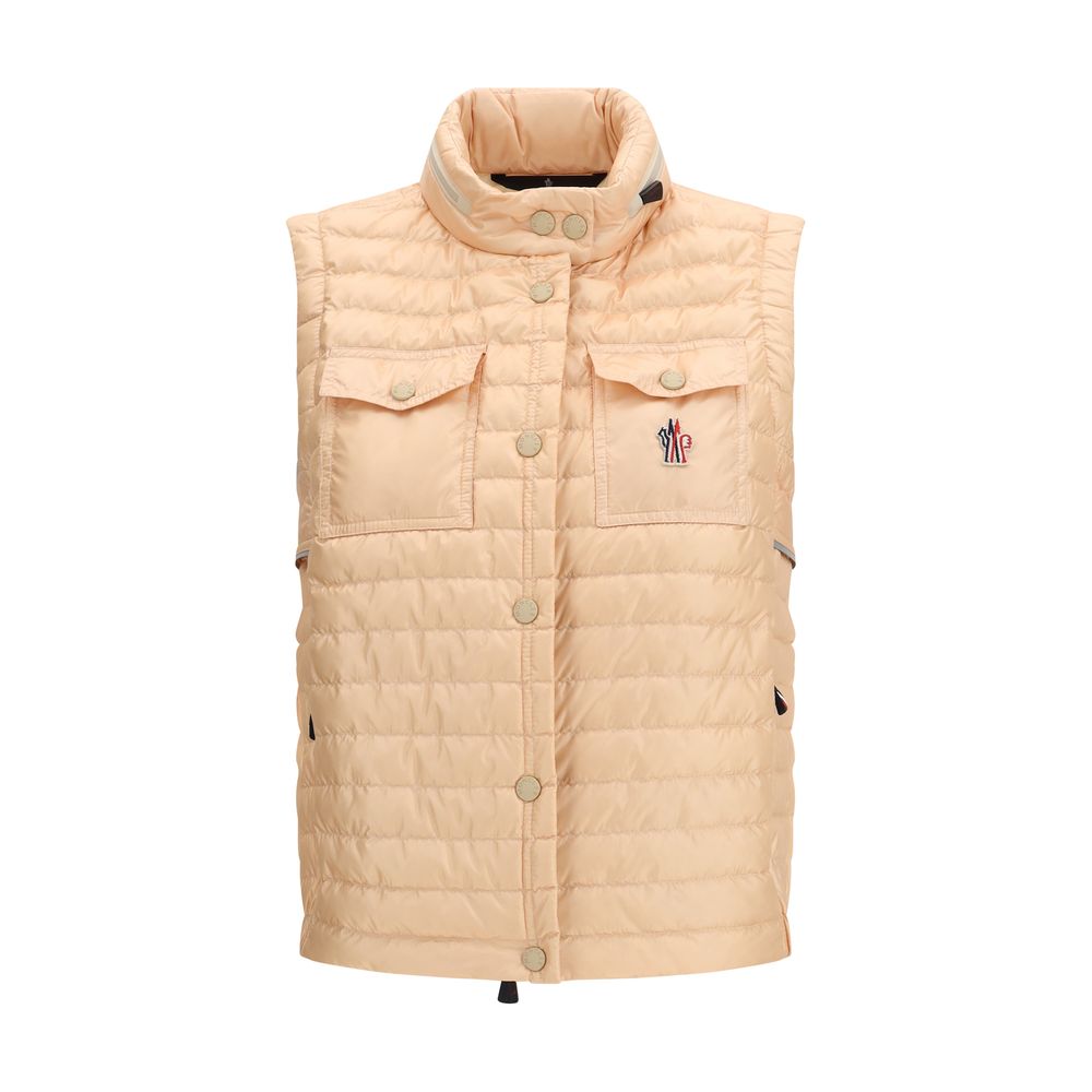 Multicolor Polyamide Sleeveless Jacket