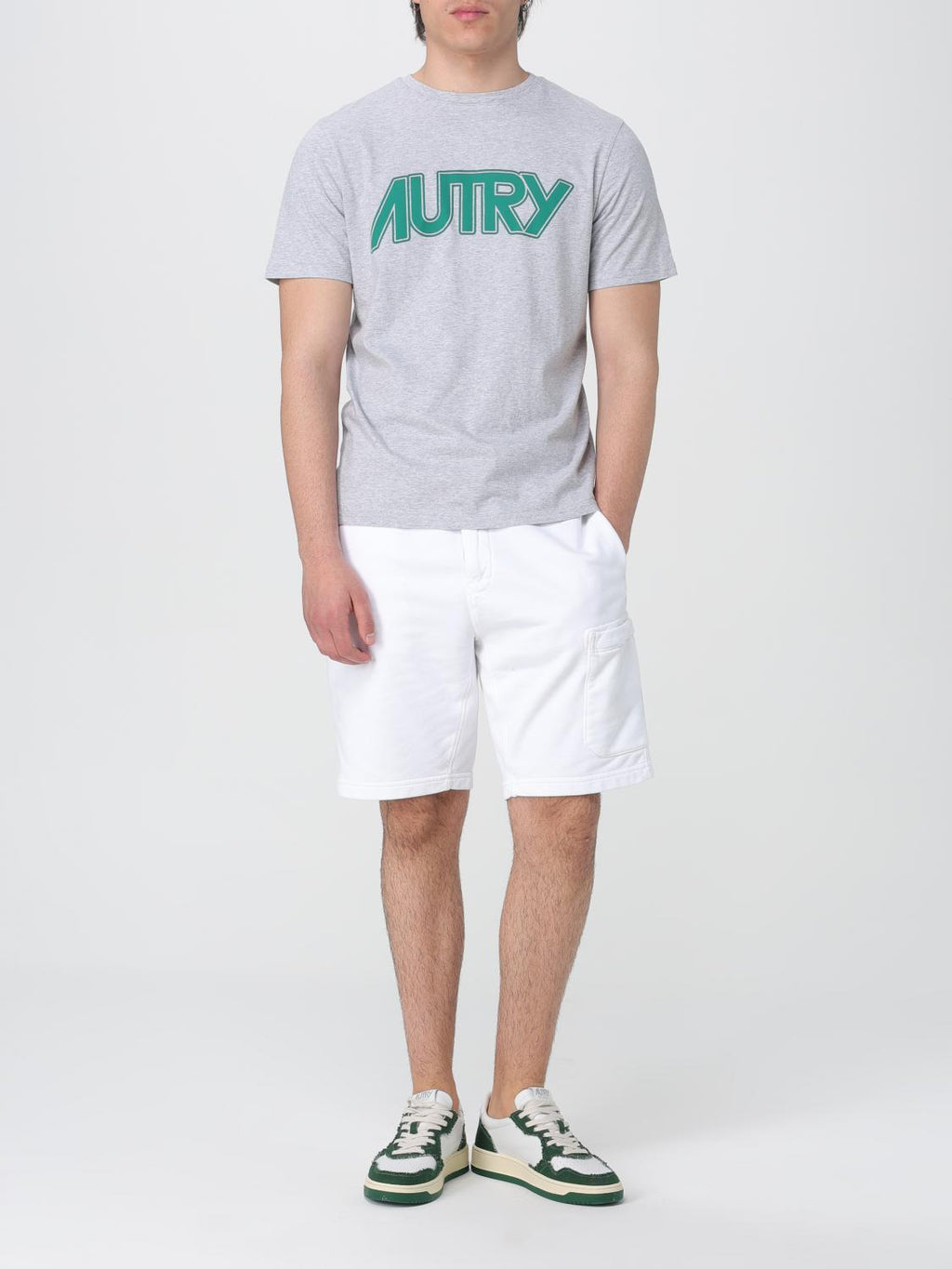 Gray Cotton T-Shirt