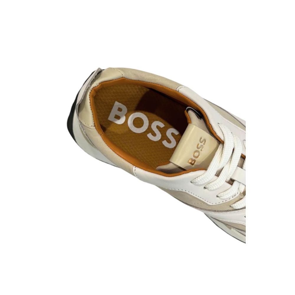 White Leather Men Sneaker