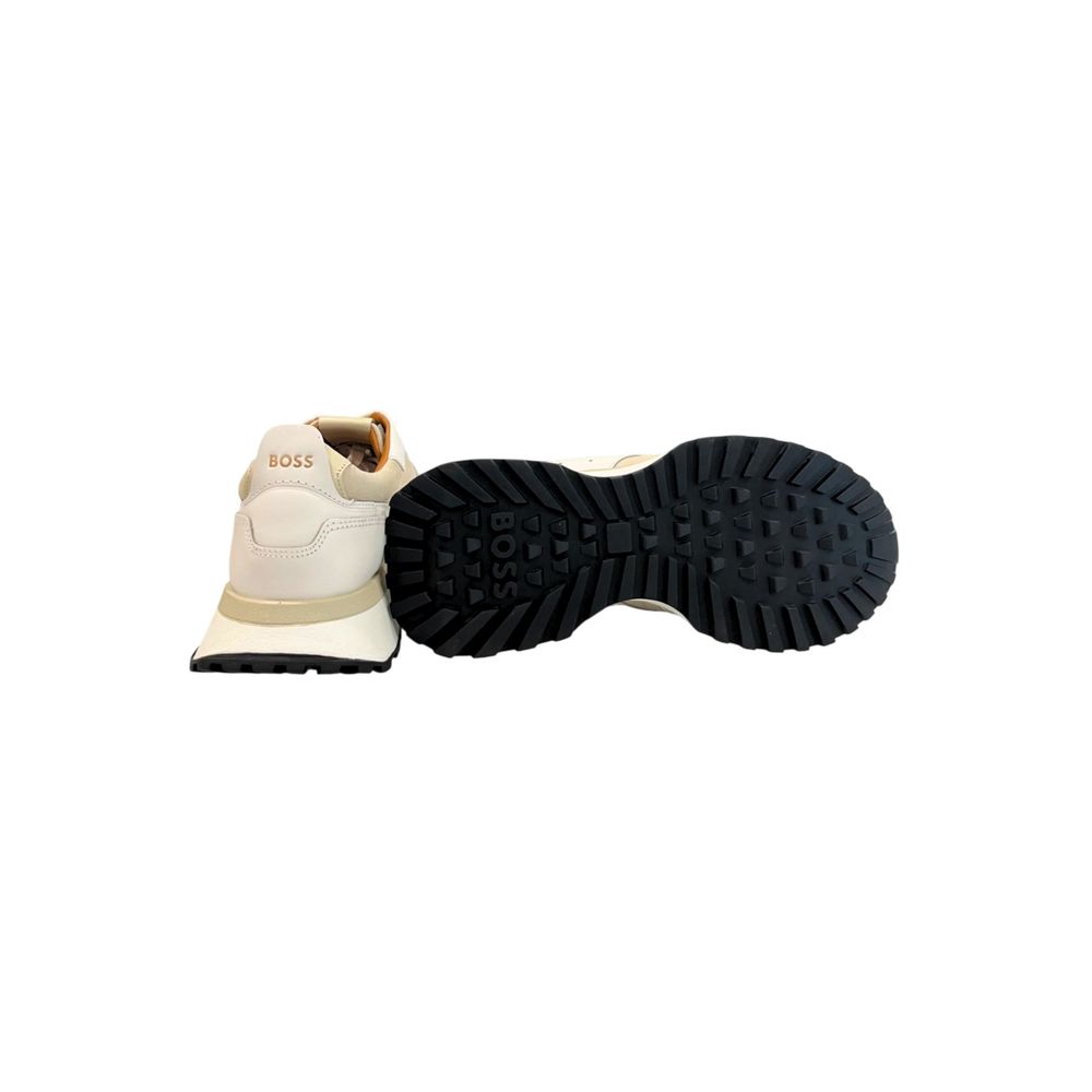 White Leather Men Sneaker