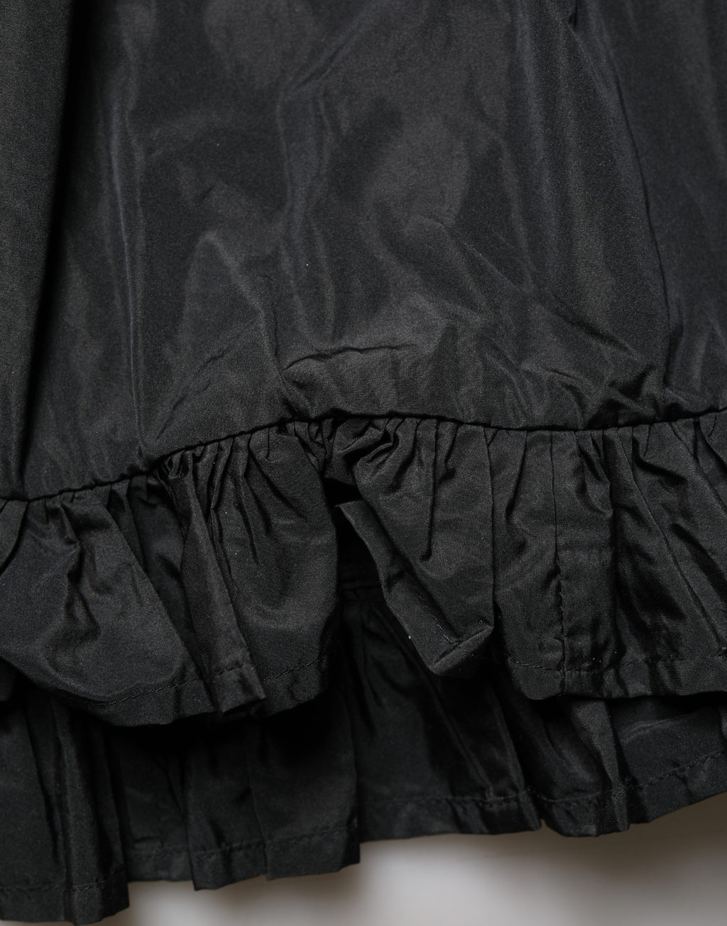 Black High Waist Pleated A-line Long Maxi Women Skirt