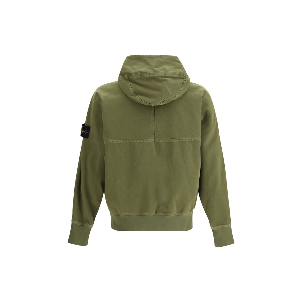Bicolor Cotton Shell Jacket