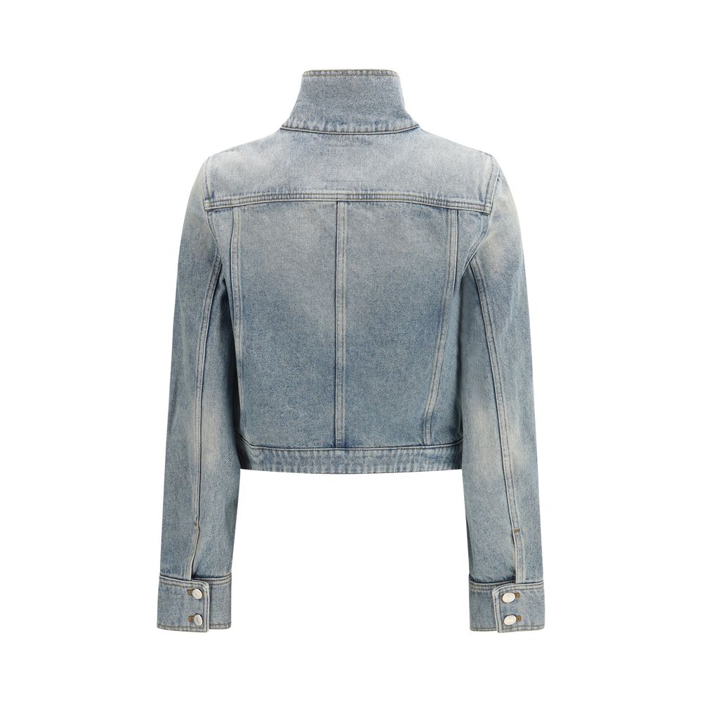 Blue Cotton Denim Jacket