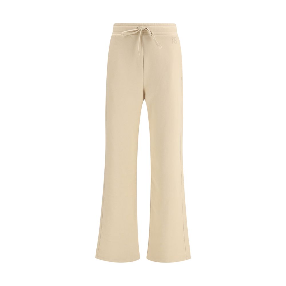 Beige Cotton Joggers (Workout Pants)