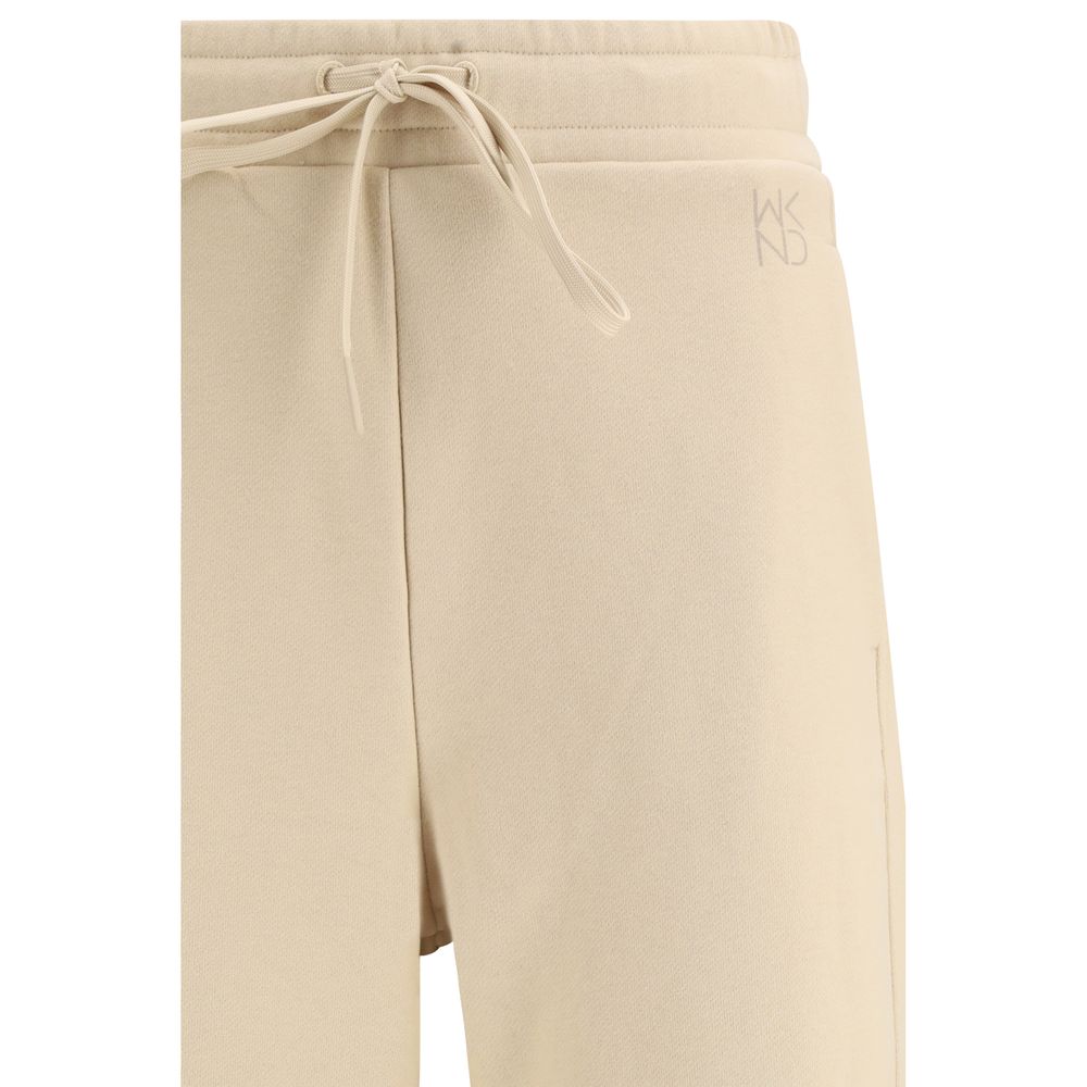 Beige Cotton Joggers (Workout Pants)