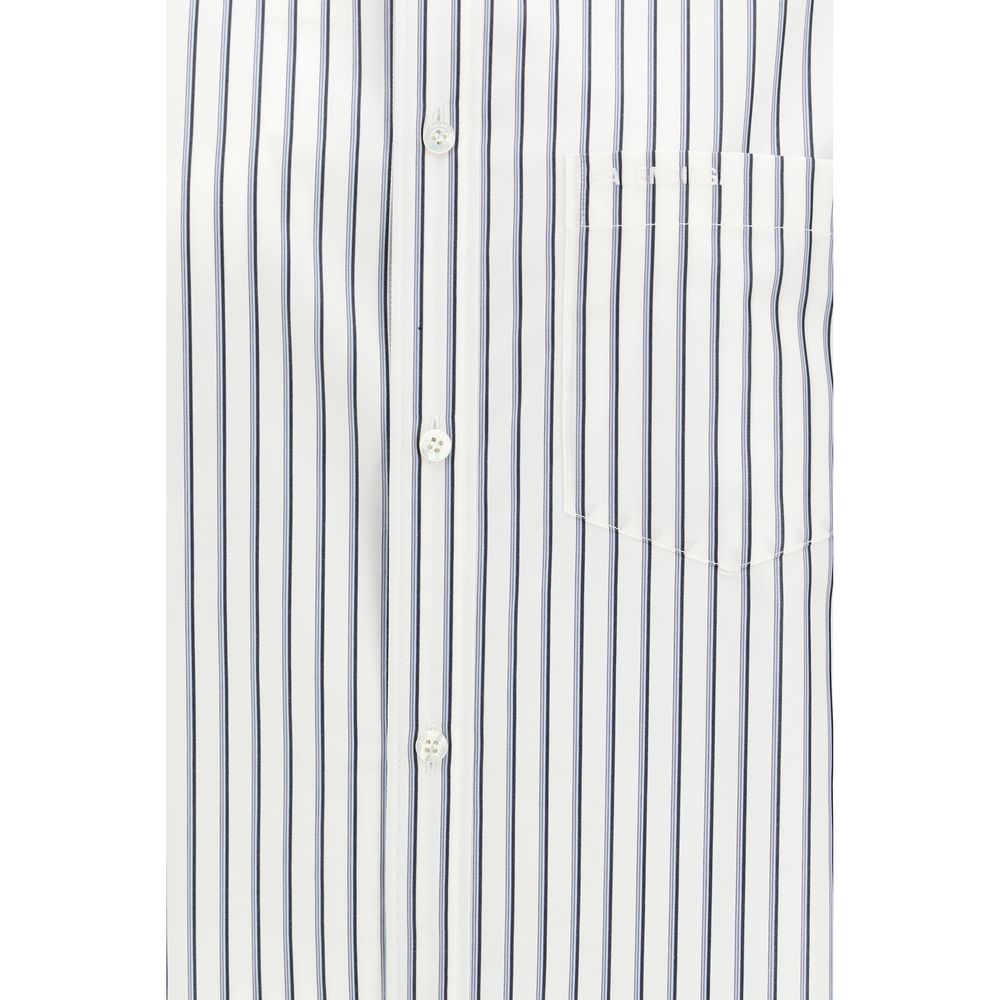 White Cotton Shortsleeve Shirt