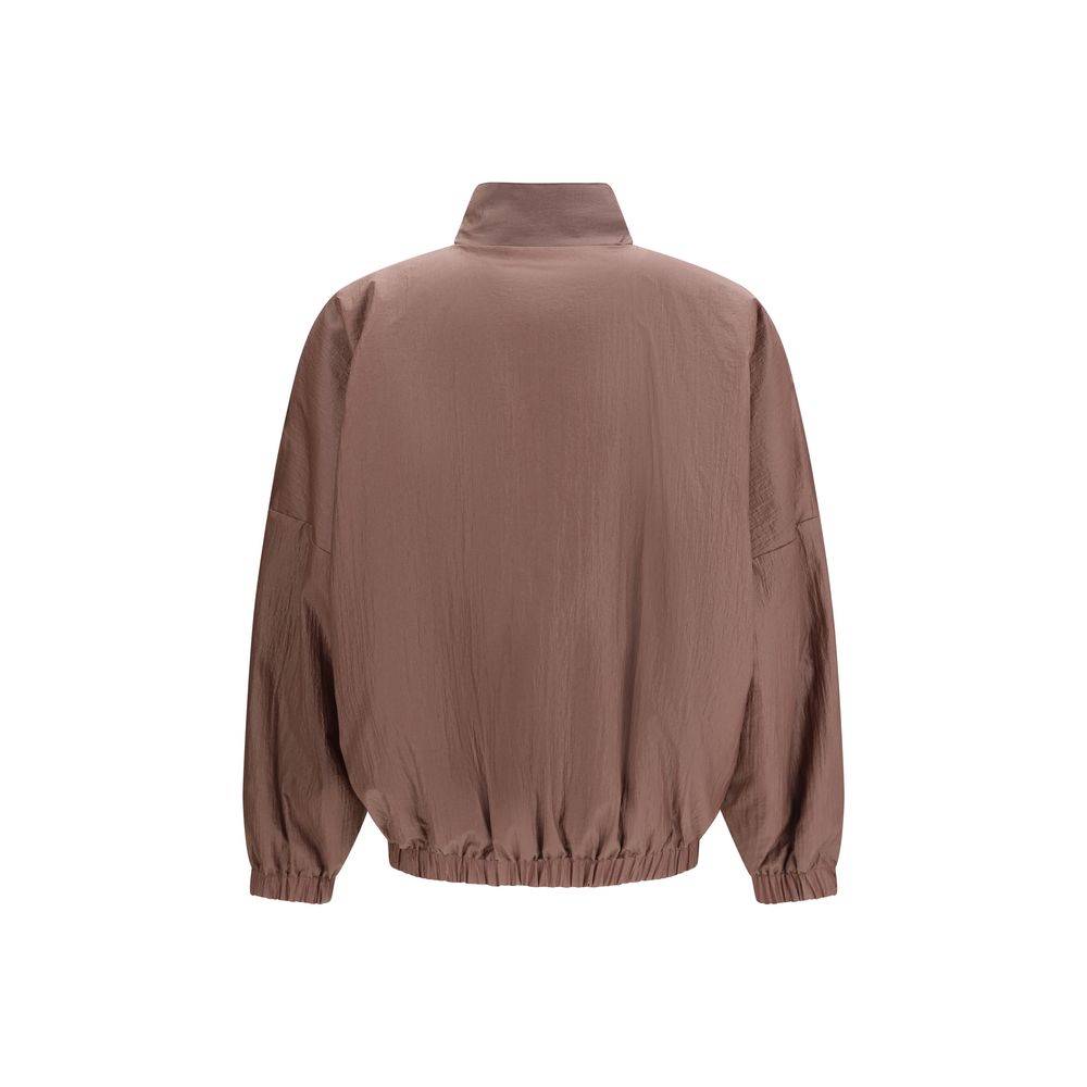 Brown Polyamide Bomber