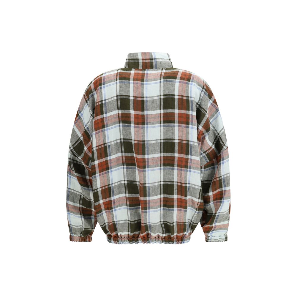 Bordeaux Polyamide Shell Jacket