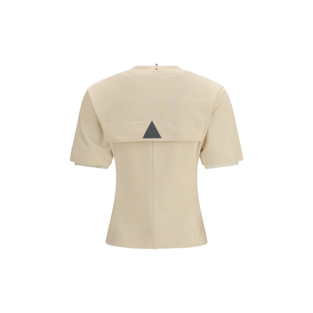 Beige Cotton T-Shirt