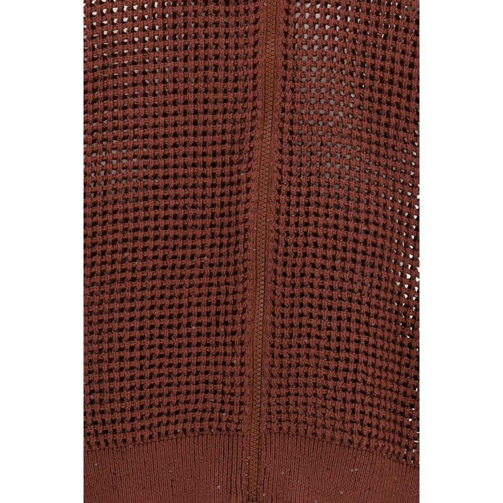 Bordeaux Cotton Sweatshirt