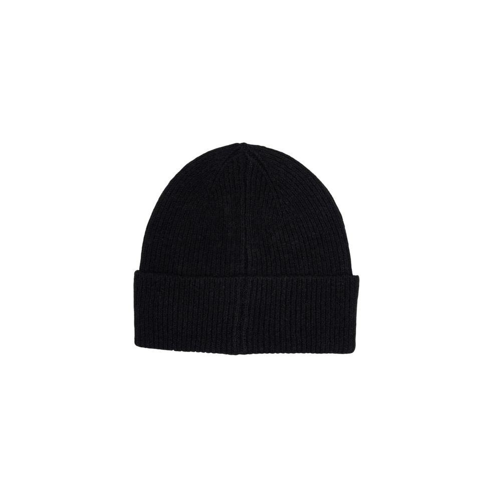 Black Polyester Beanie