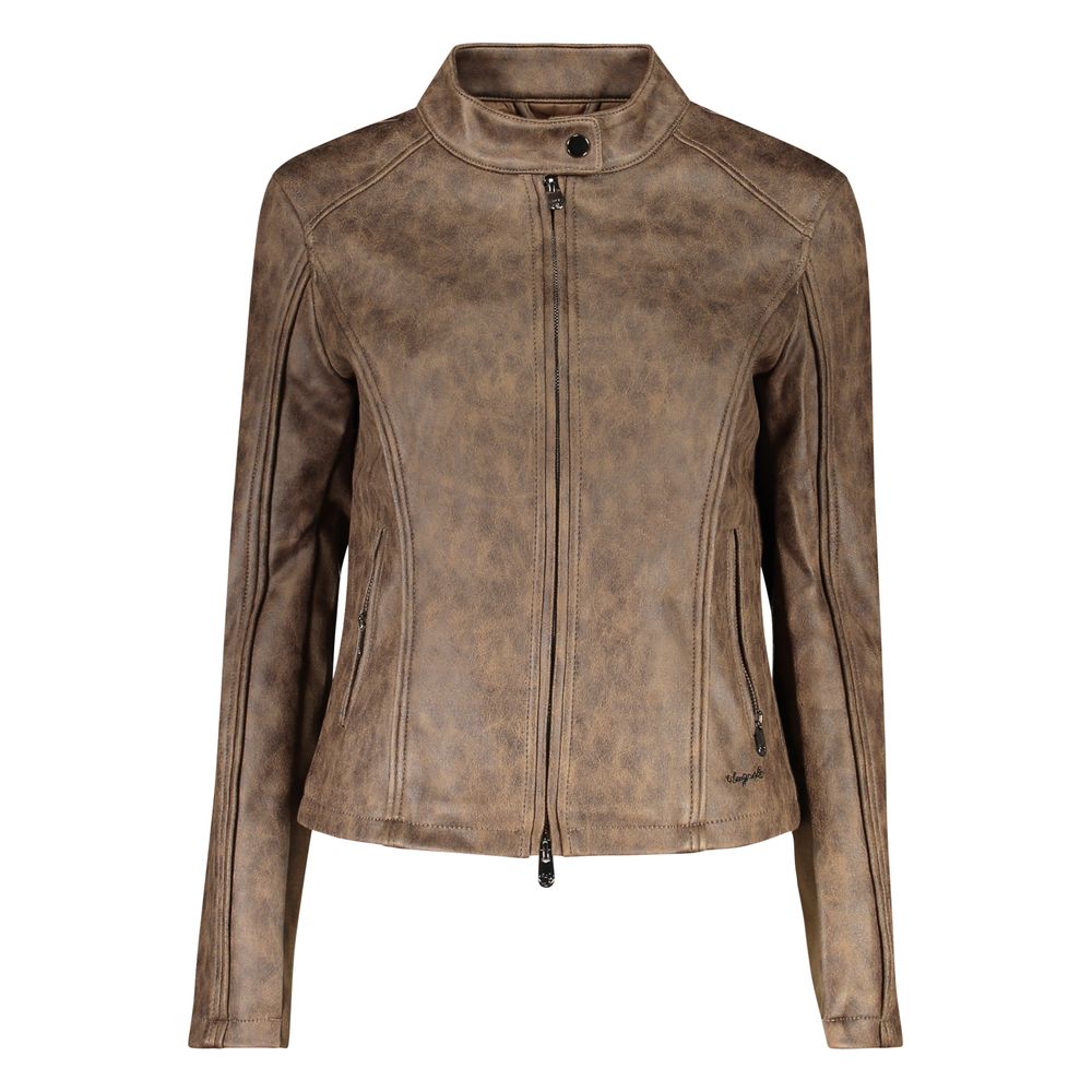 Verde Poliuretano Women Jacket