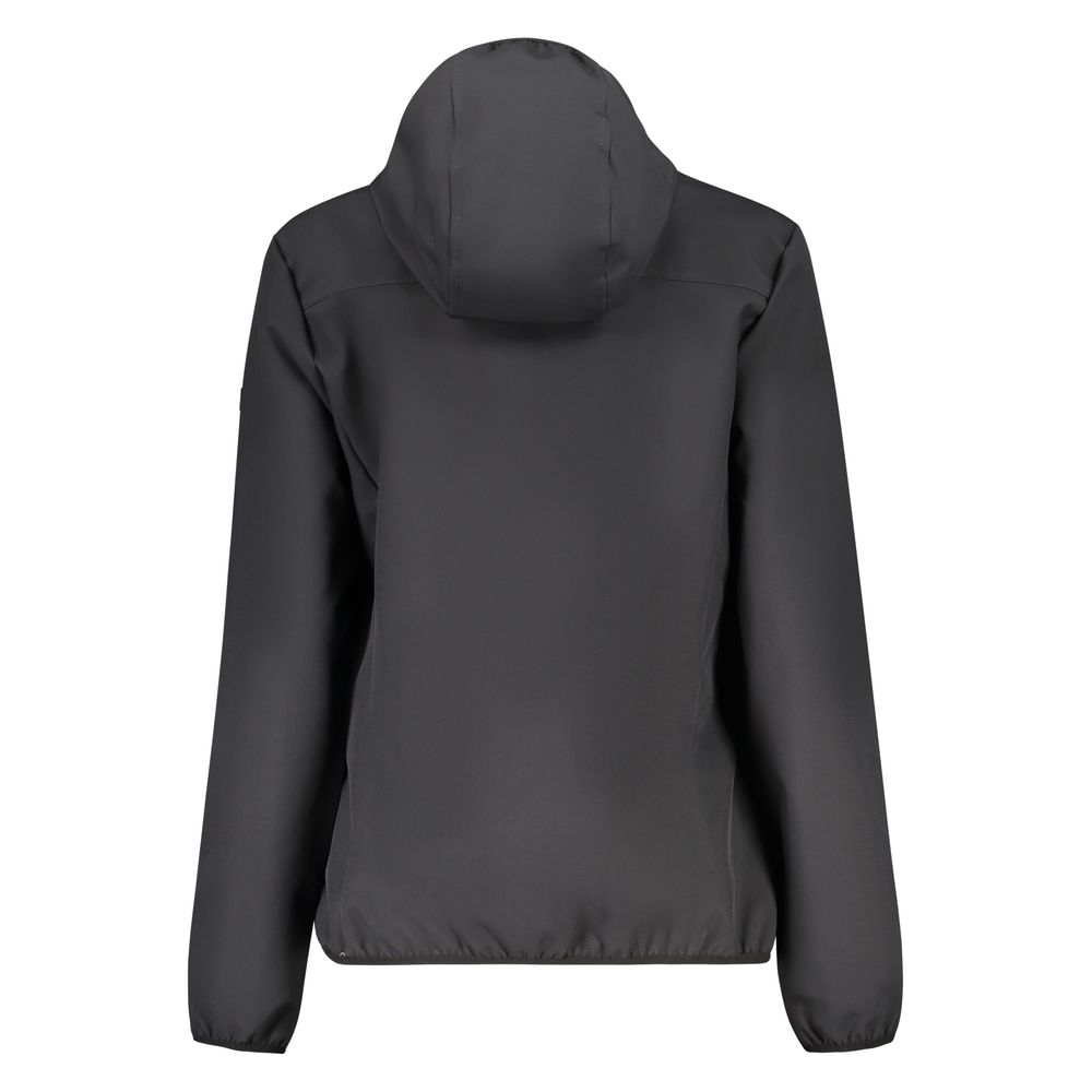 Black Polyester Women's Jacket