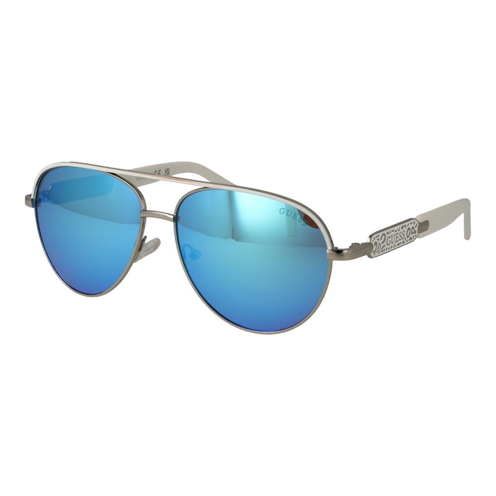 Silver Metal Sunglasses