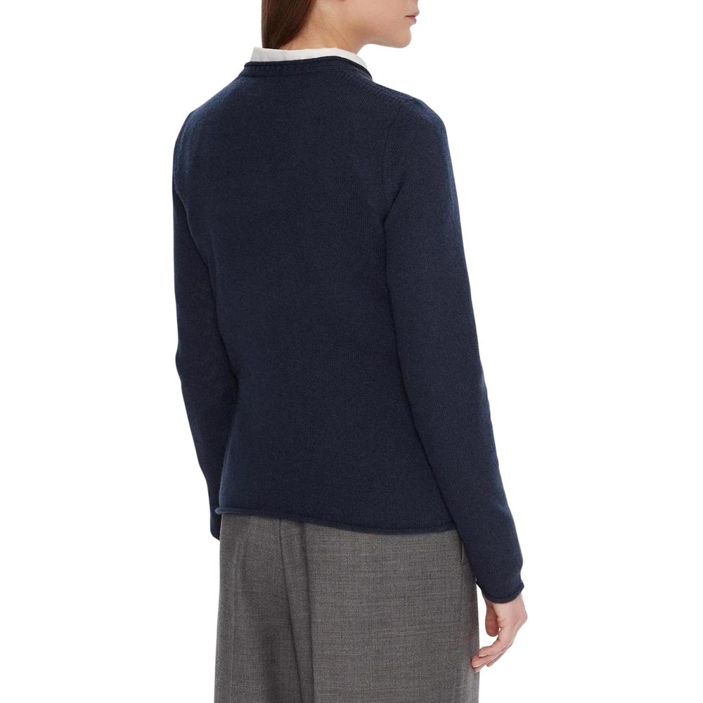 Blue Wool Sweatshirt